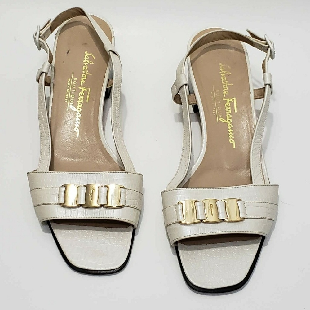 Salvatore Ferragamo low heel sandals